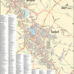 Garmin Maine Atlas & Gazetteer- Sanford/Springvale digital map