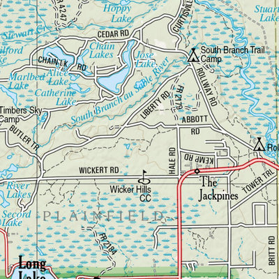 Garmin Michigan Atlas & Gazetteer Page 70 digital map