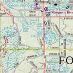 Garmin Michigan Atlas & Gazetteer Page 73 digital map