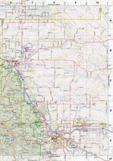 Garmin South Dakota Atlas & Gazetteer Page 37 bundle exclusive