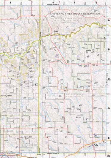 Garmin South Dakota Atlas & Gazetteer Page 39 bundle exclusive