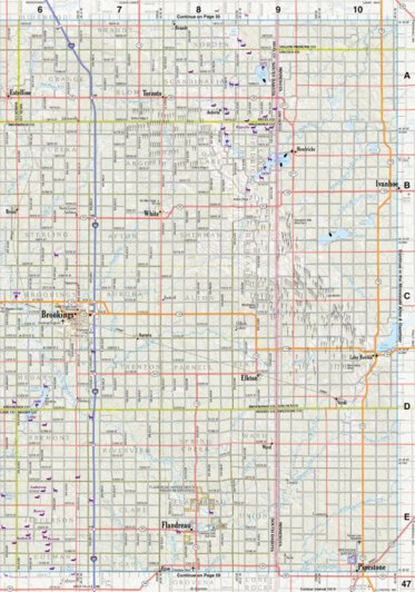 Garmin South Dakota Atlas & Gazetteer Page 47 bundle exclusive