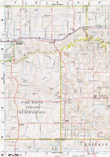 Garmin South Dakota Atlas & Gazetteer Page 52 bundle exclusive