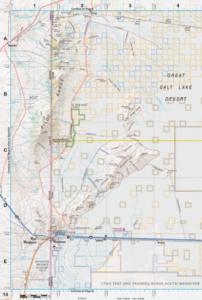Garmin Utah Atlas & Gazetteer Page 14 digital map