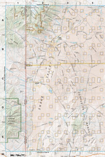 Garmin Utah Atlas & Gazetteer Page 30 digital map