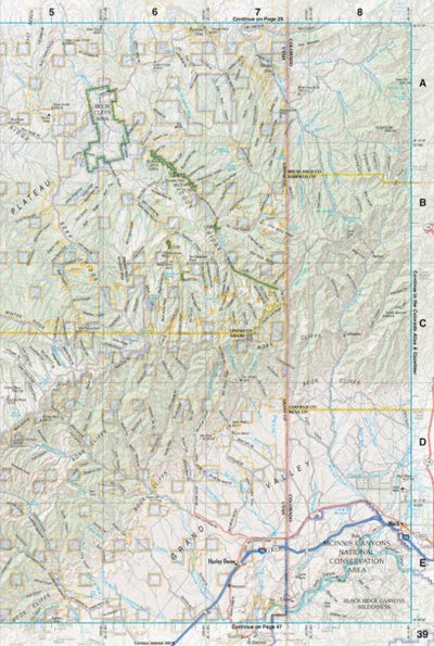 Garmin Utah Atlas & Gazetteer Page 39 digital map