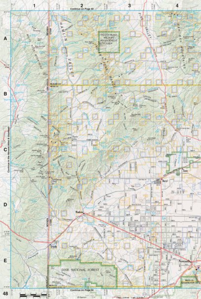 Garmin Utah Atlas & Gazetteer Page 48 digital map