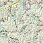 Garmin West Virginia Atlas & Gazetteer Page 43 digital map