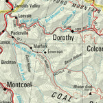 Garmin West Virginia Atlas & Gazetteer Page 52 digital map