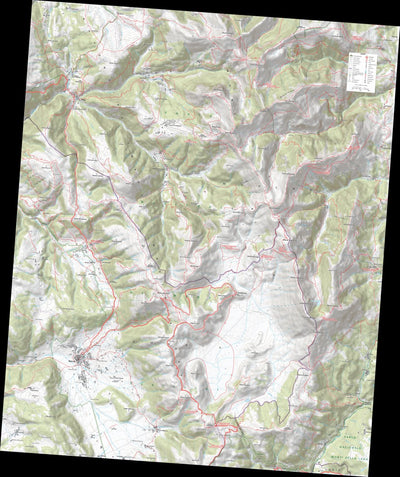 Geo4map Sentiero Italia: tappe N05-N03 (Marche-Umbria) digital map