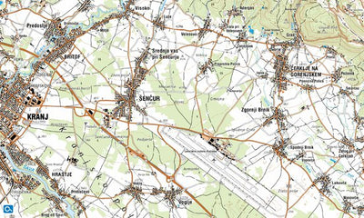 Geodetic Institute of Slovenia National Airport of Slovenia 1:50,000 digital map
