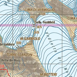 Geoforma FZE 10. Presanella digital map