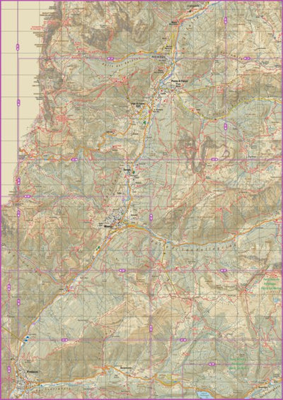 Geoforma FZE 42. Val di Fassa digital map