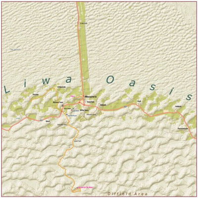 Geoforma FZE Emirate Abu Dhabi West (Liwa) SAMPLE digital map