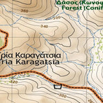 Geopsis Maps & Guides of Greece Kavala - Water Trail digital map