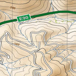 Geopsis Maps & Guides of Greece Kavala - Water Trail digital map