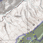 George Washington & Jefferson National Forest Alleghany digital map