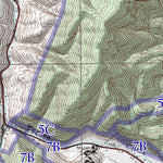George Washington & Jefferson National Forest Alleghany digital map
