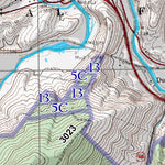 George Washington & Jefferson National Forest Callaghan digital map