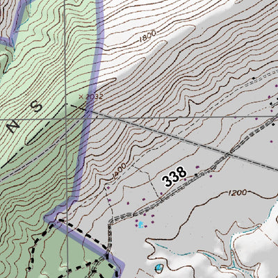 George Washington & Jefferson National Forest Clifton Forge digital map