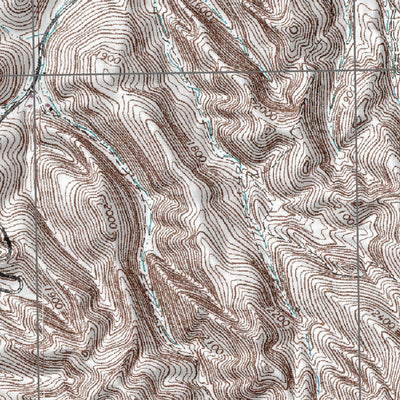 George Washington & Jefferson National Forest Collierstown digital map