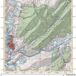 George Washington & Jefferson National Forest Covington digital map