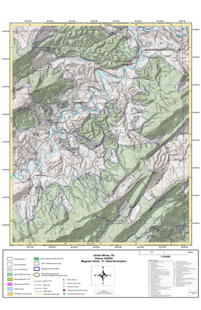 George Washington & Jefferson National Forest Jordan Mines bundle exclusive