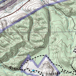 George Washington & Jefferson National Forest Longdale Furnace digital map