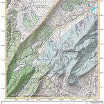 George Washington & Jefferson National Forest Millboro digital map