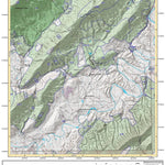 George Washington & Jefferson National Forest New Castle digital map