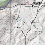 George Washington & Jefferson National Forest New Castle digital map