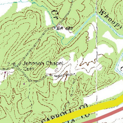 Georgia Department of Natural Resources Chattahoochee Bend State Park Safety Zones 2017 digital map