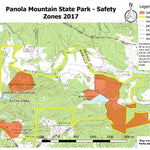 Georgia Department of Natural Resources Panola Mountain Safety Zone Map2017 digital map