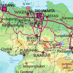 Georof Map Services Pulau Jawa (Java Island) digital map
