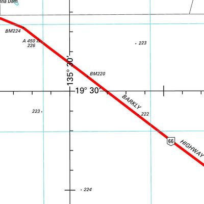 Geoscience Australia Alroy SE53 - 15 digital map