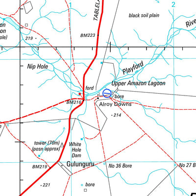 Geoscience Australia Alroy SE53 - 15 digital map