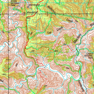 Geoscience Australia Armidale Special SH56 - 10 digital map