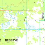 Geoscience Australia Balladonia SI51 - 03 digital map