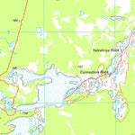 Geoscience Australia Balladonia SI51 - 03 digital map
