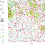 Geoscience Australia Ballarat - SJ54-08 digital map