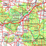 Geoscience Australia Ballarat - SJ54-08 digital map