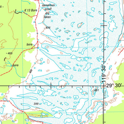 Geoscience Australia Barlee SH50 - 08 digital map