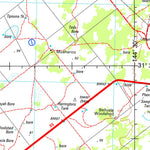 Geoscience Australia Barnato SH55 - 13 digital map