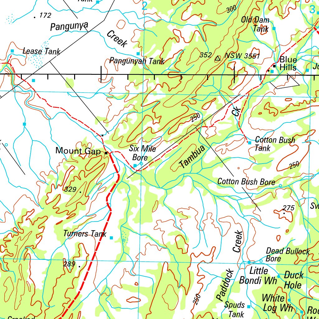 Barnato SH55 - 13 Map by Geoscience Australia | Avenza Maps