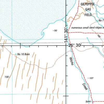 Geoscience Australia Barrolka SG54 - 11 digital map