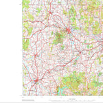 Geoscience Australia Bathurst SI55 - 08 digital map