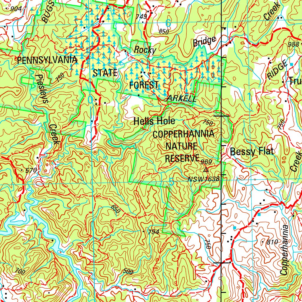 Bathurst SI55 - 08 Map by Geoscience Australia | Avenza Maps