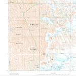 Geoscience Australia Bedourie SG54 - 01 digital map