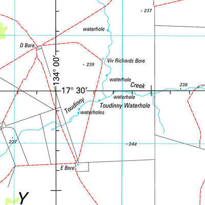 Geoscience Australia Beetaloo SE53 - 06 digital map