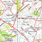 Geoscience Australia Bega SJ55 - 04 digital map